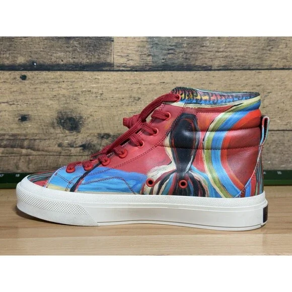 Givenchy X Multicolor Reaper City Print Sneakers Josh Smith 43/9.5-10 /W12  $850 - Picture 6 of 16